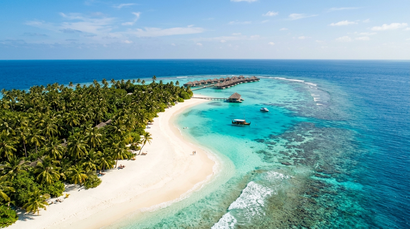 International shooting location — aerial view